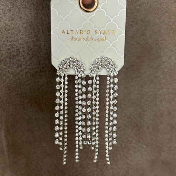 NWT ALTAR’D STATE TASSEL EARRINGS - Picture 2 of 2